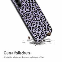 imoshion Design Hülle Samsung Galaxy A14 (5G) - Leopard Lilac