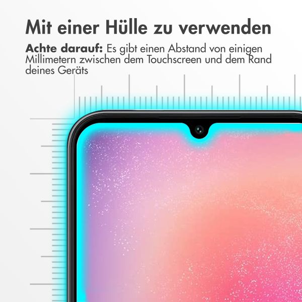 Accezz Screen Protector aus gehärtetem Glas Samsung Galaxy A25 (5G)