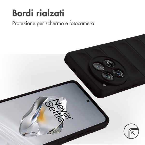 imoshion EasyGrip Backcover OnePlus 12 - Schwarz