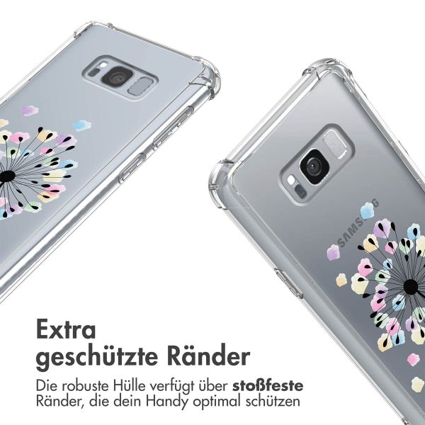 imoshion Design Hülle mit Band Samsung Galaxy S8 - Sandstone Dandelion