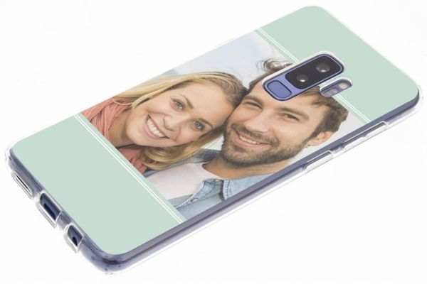 Gestalte deine eigene Samsung Galaxy S9 Plus Gel Hülle - Transparent