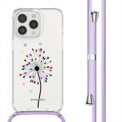 imoshion Design Hülle mit Band Apple iPhone 15 Pro Max - Sandstone Dandelion