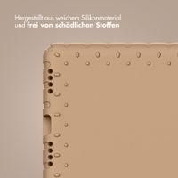 imoshion Schutzhülle mit Handgriff kindersicher Apple iPad 11 (2025) 11 Zoll A16 / iPad 10 (2022) 10.9 Zoll - Braun