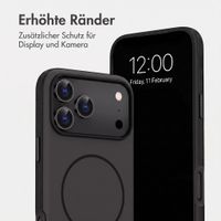 imoshion Color Backcover mit Thin MagSafe Ring Apple iPhone 18 Pro Max / 17 Pro Max - Schwarz