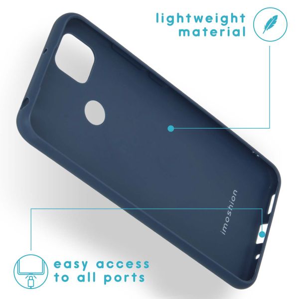 imoshion Color TPU Hülle für das Xiaomi Redmi 9C - Dunkelblau