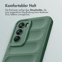 imoshion EasyGrip Back Cover für das Oppo Reno 12 Pro - Dunkelgrün