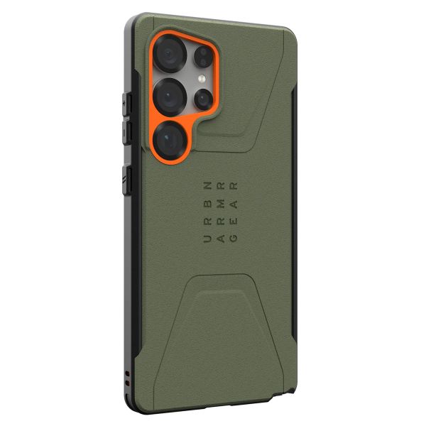 UAG Civilian Backcover MagSafe Samsung Galaxy S25 Ultra - Drab Orange