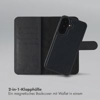 Selencia Olyn Abnehmbare Bookcase mit MagSafe Samsung Galaxy A37 (5G) - Schwarz