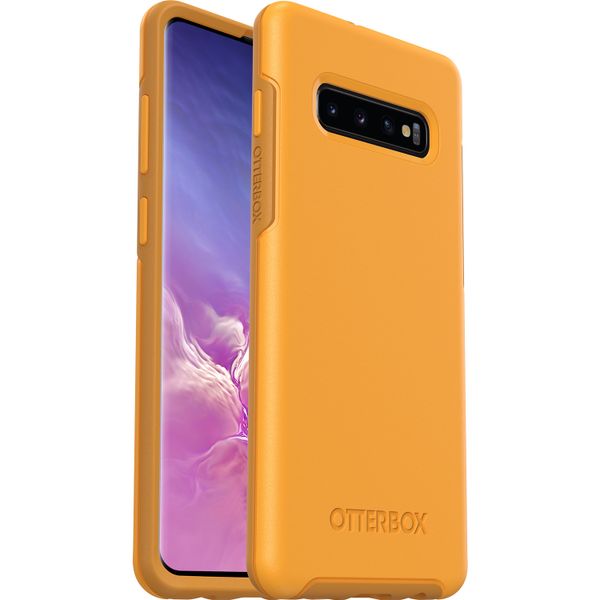 OtterBox Symmetry Series Case Gelb für das Samsung Galaxy S10 Plus