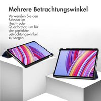 imoshion Trifold Klapphülle für das Xiaomi Redmi Pad Pro / POCO Pad - Dunkelblau