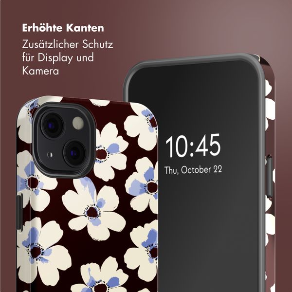 Selencia Vivid Rückabdeckung mit MagSafe Apple iPhone 13 - Choco Flower Pop