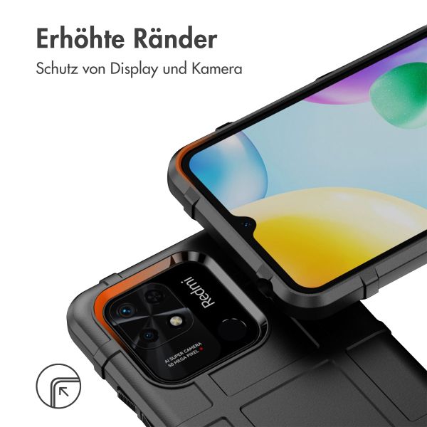 imoshion Rugged Shield Backcover Xiaomi Redmi 10C - Schwarz