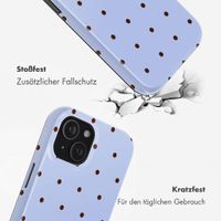 Selencia Vivid Back Cover Apple iPhone 15 - Happy Dots Digital Sky