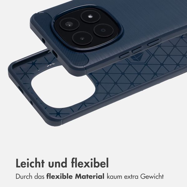 imoshion Brushed Back Cover Xiaomi Redmi Note 15 Pro Plus (5G) - Dunkelblau