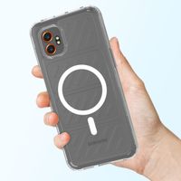 Accezz Xtreme Impact Backcover mit MagSafe Samsung Galaxy Xcover 7 Pro - Transparent