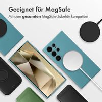 imoshion Color Back Cover mit MagSafe Samsung Galaxy S24 Ultra - Smoke Green