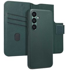 Accezz 2-in-1 Klapphülle aus Leder mit MagSafe für das Samsung Galaxy S23 FE - Cedar Green