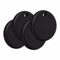 Chipolo POP Bluetooth Tracker - 4er-Pack - Schwarz