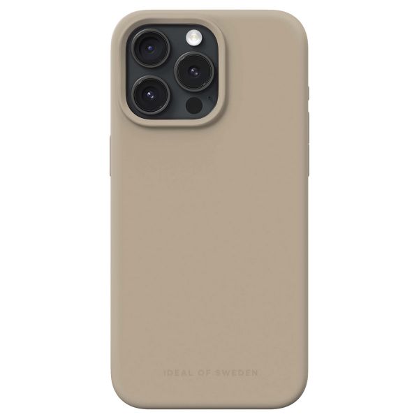 iDeal of Sweden Silikon Case für das iPhone 15 Pro Max - Beige