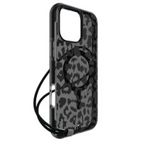 BodyGuardz Ace Pro MagSafe Back Cover für das iPhone 16 Pro Max - Black Leopard