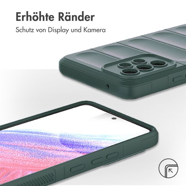 imoshion EasyGrip Back Cover für das Samsung Galaxy A53 - Dunkelgrün