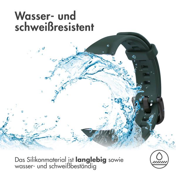 imoshion Silikonband für das Huawei Band 6 / Honor Band 6 - Grün