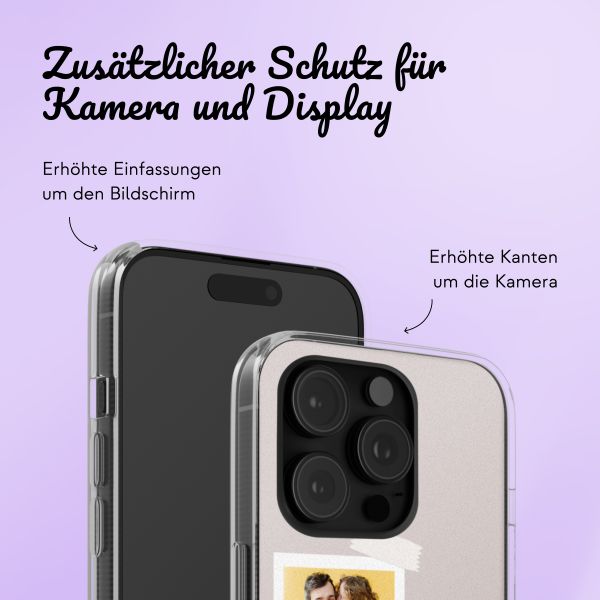 Personalisierte Hülle mit Filmrolle N°1 Apple iPhone 16 Pro - Transparent