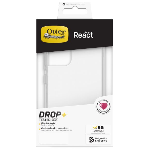 OtterBox React Backcover für das Samsung Galaxy S22 - Transparent