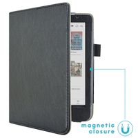 imoshion Vegan Leather Klapphülle für das Kobo Clara Colour / Clara BW / Tolino Shine 5 / Shine Color - Schwarz