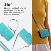 imoshion Klapphülle mit Kordel Samsung Galaxy S21 FE - Türkis