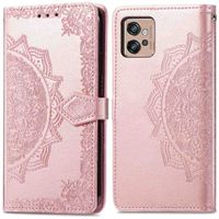 imoshion Mandala Klapphülle für das Motorola Moto G32 - Rose Gold