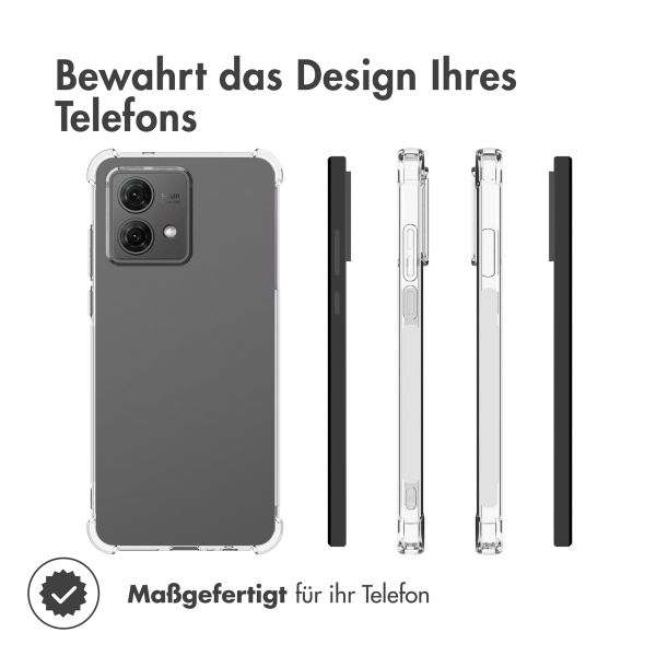 imoshion Shockproof Case für das Motorola Moto G84 - Transparent