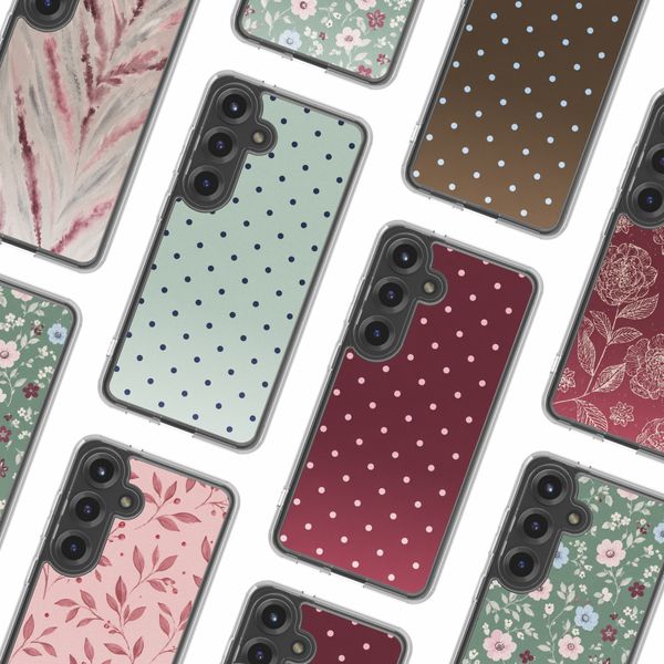 imoshion Design Hülle Samsung Galaxy A18 (4G) / A17 (4G/5G) - Polka Dot Mintgroen