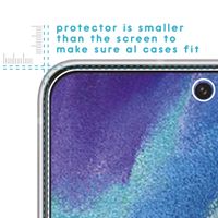 imoshion Bildschirmschutzfolie Gehärtetes Glas für das Samsung Galaxy S21 FE