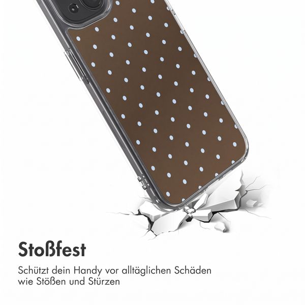 imoshion Design Hülle Apple iPhone 15 - Polka Dot Bruin