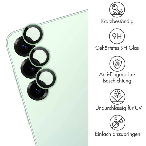 imoshion 2er-Pack Objektivschutz für Kamera für das Samsung Galaxy S25 Plus - Mint