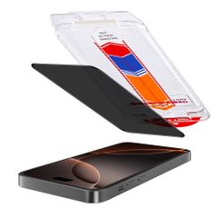 Accezz Sichtschutz-Schutzglas mit Applikator Apple iPhone 16 Pro Max