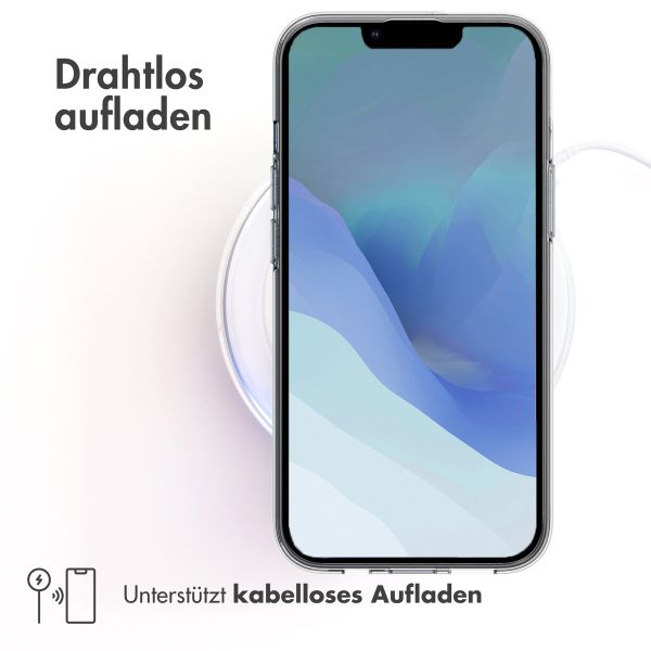 Accezz TPU Clear Cover für das Apple iPhone 14 - Transparent