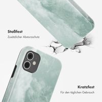 Selencia Vivid Back Cover Apple iPhone 11 - Marble Grayed Jade