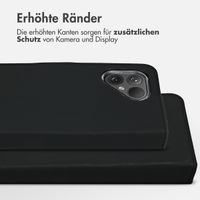 Accezz Wallet TPU Klapphülle Fairphone 5 - Schwarz