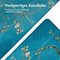 imoshion Design Trifold Klaphülle Apple iPad 11 (2025) 11 Zoll / iPad 10 (2022) 10.9 Zoll - Green Plant
