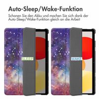 imoshion Design Trifold Klaphülle Xiaomi Redmi Pad SE - Space