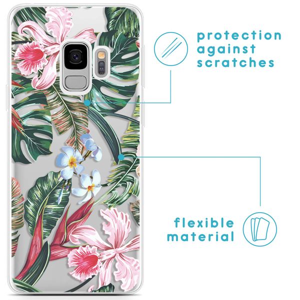 imoshion Design Hülle Samsung Galaxy S9 - Tropical Jungle