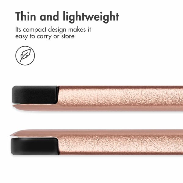 imoshion Trifold Klapphülle Apple iPad Pro 11 (2025) M5 / (2024) M4 - Rosé gold