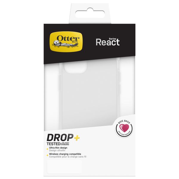 OtterBox React Backcover iPhone 12 Mini - Transparent