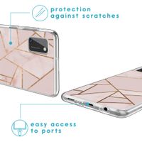 imoshion Design Hülle für das Samsung Galaxy A41 - Pink Graphic