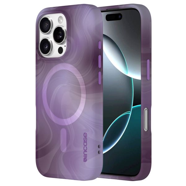 Incase Halo Case MagSafe für das iPhone 16 Pro - Oil Slick Lilac