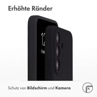 Accezz Liquid Silikoncase mit MagSafe Samsung Galaxy S26 FE - Schwarz