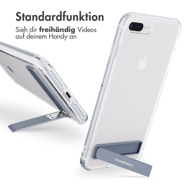 imoshion ﻿Back Cover mit Ständer für das iPhone 8 Plus / 7 Plus - Transparent