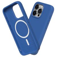 RhinoShield ﻿SolidSuit Back Cover MagSafe für das iPhone 15 Pro - Classic Cobalt Blue